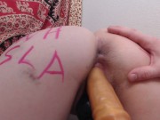 Stretching the cunt of a Slave Wife 5/16