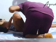 stranger is trying to fuck my wife  වයිෆ්ට බලෙන් හුකපු කොල්ල 14/16