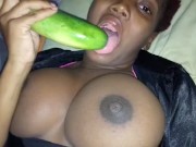 Hot Thot Teen School Girl Deep Fucking With A Big Cucumber Dick - Mastermeat1
