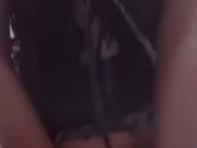 Sexy asian teen in lingerie teasing hairy pussy for daddy 3/16