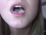 Сводной сестре нравится когда ей кончают в рот 14/16