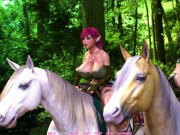 Dungeon Slaves: Busty princess doing a realy good blowjob 6/16