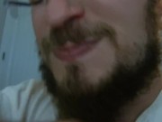 He licks my hairy teen bush before his wife gets home.... he is the slut 16/16