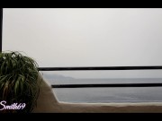 Un rapidito en el balcón con PAJA  Kitty Smith69 ッ 1/16