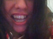 Cute PAWG Camgirl Shows Big Ass in THONG PANTIES Daddy Bought Her Amazon Wishlist 10/16