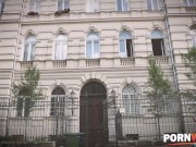 DP threesome with two big dicks for Liv Revamped's tight pussy and asshole 1/16