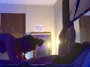 Tied Him Up , Teased Him & Made Him Cum Twi ce. 4/16