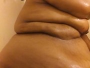 Sexy BBW takes a shower 4/16