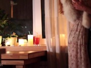 VERY BEST VIDEO! Romantic evening. Amateur real sex! Mutual orgasm during anal fuck - Ruda Cat 1/16