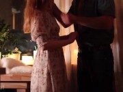 VERY BEST VIDEO! Romantic evening. Amateur real sex! Mutual orgasm during anal fuck - Ruda Cat 2/16