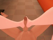 (3D Hentai)(Adventure Time) Princess Bubblegum footjob 12/16