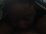 Girl on girl, sexy moan, giving good head,  3/16