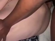 Watch my mans dick sliding in and out of my wet pussy  4/16