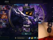 Playing with my vibrator on the highest setting makes me moan intensively! League of Legends #9 Luna