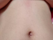 Naughty girl gets two creampies while showing her huge tits out of her pink sweater 3/16