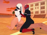 (3D Hentai)(BBW) Haydee x Huntress threesome 3/16
