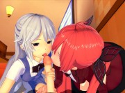 Kazuki and Kotori Itsuka (3D HENTAI) 2/16