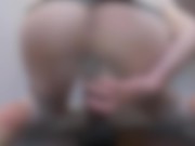 White Teen Rides and Worships BBC Dildos 6/16