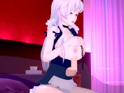 Belfast's Maid Service - Azur Lane - 3D Hentai / Koikatsu 6/16