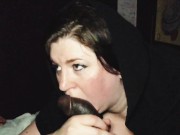 sexy bbw emo chick show him how much she likes sucking him 13/16