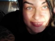 Jen returns from the gym, and her boyfriend cums on his face! (blowjob)  3/16