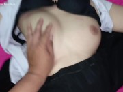 Thai น้องปอนบอกที่บ้านว่าไปมอบตัว จริงๆนัดเย็ดม่านรูด(ไทยแตกใน) 5/16