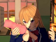 FOOD WARS!: SHOKUGEKI NO SOMA Erina Nakiri 3D HENTAI 3/16