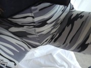 Fit Step Sister Makes Me Cum in Her Panties and Play With Her Cameltoe 3/16