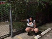 Taking A Piss In Public With Kat Black 3/16