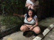 Taking A Piss In Public With Kat Black 9/16