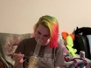 Smoking blowjob  1/16