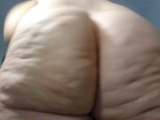 OLD PinkMoonLust Big Booty Anus Bends Over ANAL FINGERS ASSHOLE SQUIRT Female Ejaculation on Hand 15/16