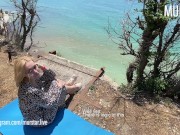 Застукали мой секс на пляже с незнакомкой, и мы кончили у них на глазах || Murstar 3/16