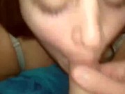 Teen swallow cum slow blowjob 14/16