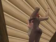 Arrogant Hooters Girl in Pantyhose 13/16