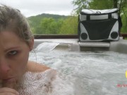 Getting A Blowjob With A Mountain View! 14/16