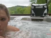 Getting A Blowjob With A Mountain View! 7/16