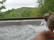 Getting A Blowjob With A Mountain View! 9/16