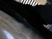 Latina has a painful anal before going to college 11/16