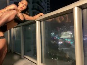 lil d gets caught fucking valerie kay on the balcony (instagram @lastlild) 4/16