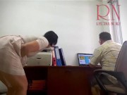 The boss is fucking the secretary girl. 1 11/16