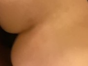 Step sister swallows BBC and stretches her pussy, anal play / PART 2 7/16