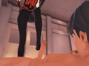 Date A Live - Kurumi Tokisaki footjob 3/16