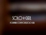 Innocent girl play pussy in public on the hotel balcony, teen masturbation 1/16