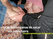 Dogging - En una zona pública cerca de la playa nos cruzamos con otra pareja. Parte 1 9/16