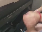 Colegiala me da una mamada y paja hasta que acabo en la biblioteca escolar - Whoreinheat 7/16