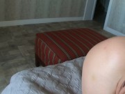 Curious stepsister Say stepbrother to put figers in ass Doggystyle 9/16