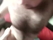 пришла помочь по хозяйству и не удержалась отсосать came to help with the housework 16/16