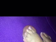 Asian wife ball trample slaves nuts