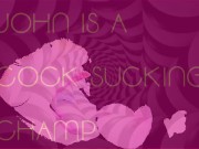 John is a Cock Sucking Champ 8/16